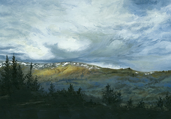 Sketch of a Alexandra hills